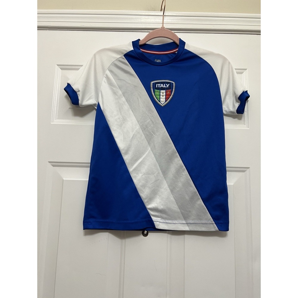 Xara Italia Soccer Shirt Blue #6 Youth Medium